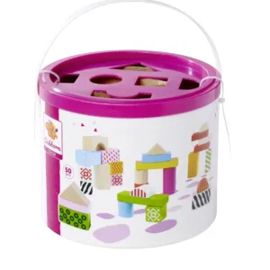 Eichorn Color Set Blocuri De Constructie Din Lemn