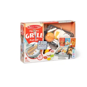 Melissa And Doug Set De Joaca Din Lemn Gratar Cu Schimbarea Culorii Water Wow