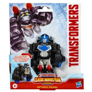 Transformers Classic Heroes Team Robot Optimus Primal Transformabil