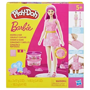 Play Doh Barbie Set Plastelina Inimioare Si Par