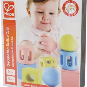 Hape Set 3 Zornaitoare Forme Geometrice