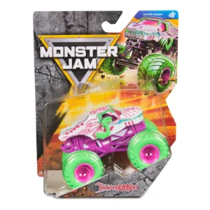 Monster Jam Nitro Neon Masinuta Metalica Thunderroarus Scara 1 La 64