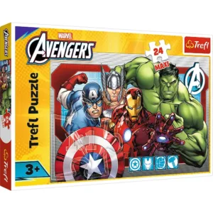 Puzzle Trefl 24 Maxi Marvel Razbunatorii Intotdeauna Just