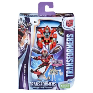 Transformers Figurina Earthspark Deluxe Terran Twitch 12.5cm