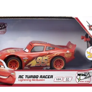 Jada Cars Turbo Racer Masina Cu Telecomanda Fulger Mcqueen Scara 1 La 24