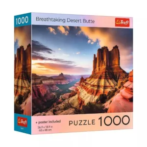 Puzzle Trefl 1000 Colectia Sua Parcul National Zion Poster Inclus
