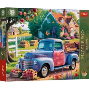 Puzzle Trefl 500 Premium Plus Tea Time Campionatul European Masina Fermierului